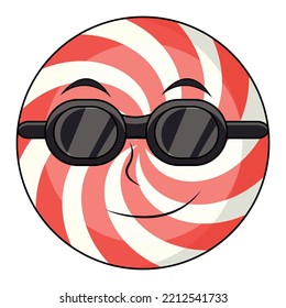 Funny Cartoon Gummi Candies vector illustration