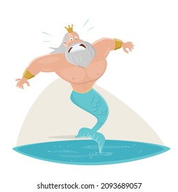 Poseidon Cartoon Images Stock Photos Vectors Shutterstock