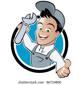 Mechanic Cartoon Stock Vectors, Images & Vector Art | Shutterstock