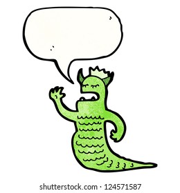 funny cartoon monster