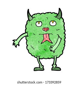 funny cartoon monster