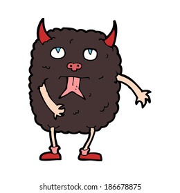 monstruo de caricaturas divertidas