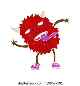 funny cartoon monster