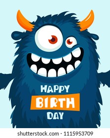 15,458 Happy birthday monster Images, Stock Photos & Vectors | Shutterstock