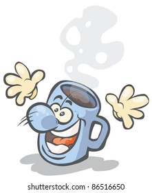 Funny Cartoon Mug.
