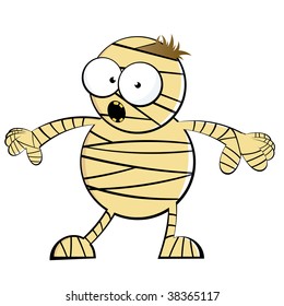 funny cartoon mummy