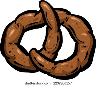 Funny Cartoon Poop oder Poo Vector Illustration