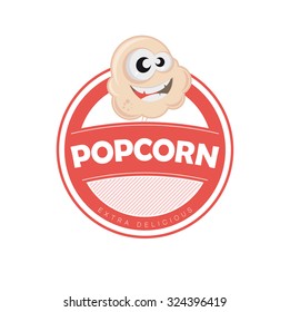 funny cartoon popcorn