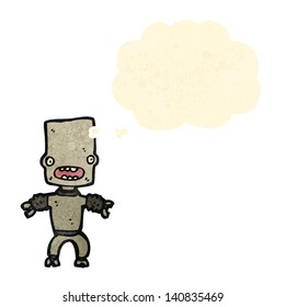 robot de caricatura divertido