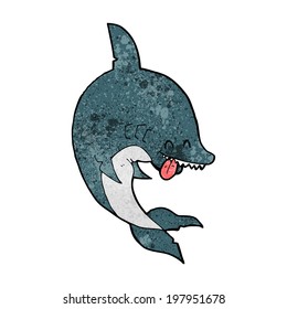 funny cartoon shark