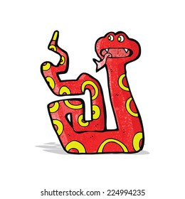 funny cartoon snake