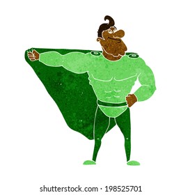 funny cartoon superhero