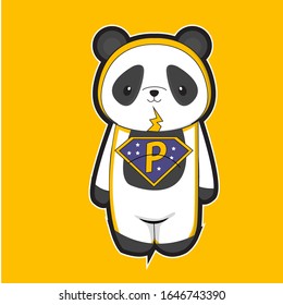 funny cartoon using a yellow party costume