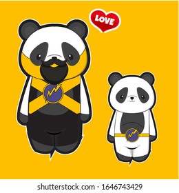 funny cartoon using a yellow party costume