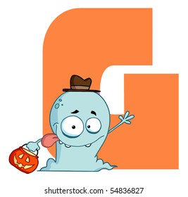 Funny Cartoons Alphabet-G