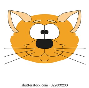 funny cat face