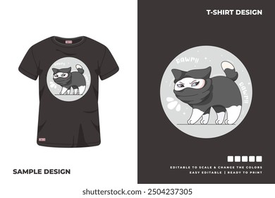 funny cat t shirt design 38