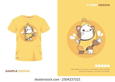 funny cat t shirt design 47