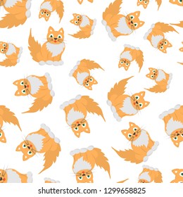Funny cat vector illustration eps 10