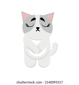 funny cat vector illustration eps 10