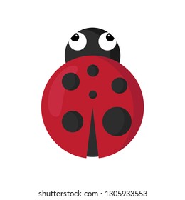 funny character of ladybug suitable for your business , mascot, cartoon book, children book, etc