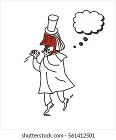 funny character of the poet from the era of Victorian England