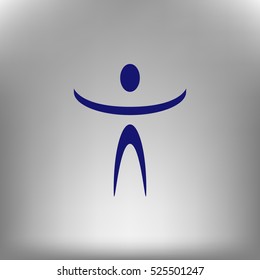 Funny character stock vector icon illustration design