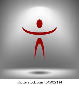 Funny character stock vector icon illustration design