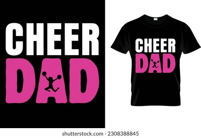 Funny Cheer Dad Cool Gift T-Shirt