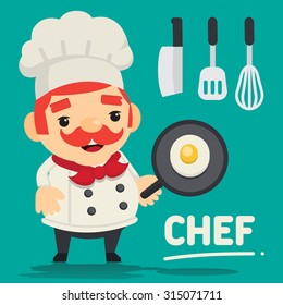 Funny Chef Stock Vector (Royalty Free) 315071711 | Shutterstock