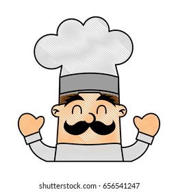 funny chef avatar character