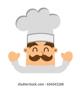 funny chef avatar character