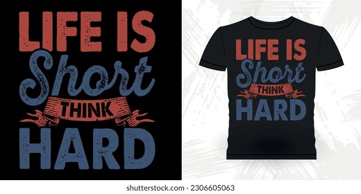 Funny Chess Player Vintage Chess Board T-shirt Design