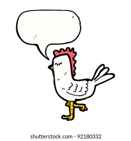 funny chicken cartoon