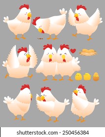 Funny Chicken cartoon collection 2