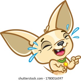 Funny Chihuahua emoji sticker pack