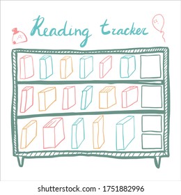 Funny child planner and to-do illustration
