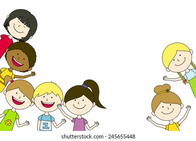 Niños divertidos