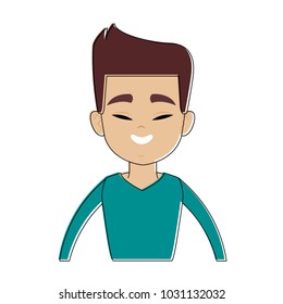 Funny chinese man face