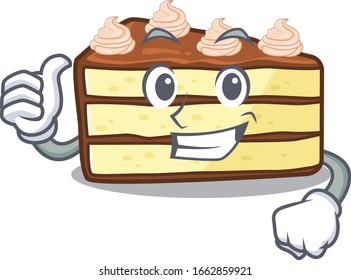 Funny Schokoladencrecake aus Thumbs-Aufgegegeste