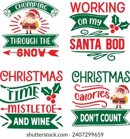 Funny Christmas Bundle, Christmas sign design , Merry Christmas bundle, Christmas Ornaments bundle, Winter bundle, Xmas design, Santa design
