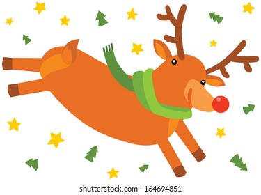 Funny Christmas Deer