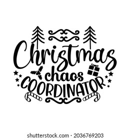 Funny christmas quotes svg lettering vector