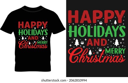 Funny Christmas, santa T-shirt design