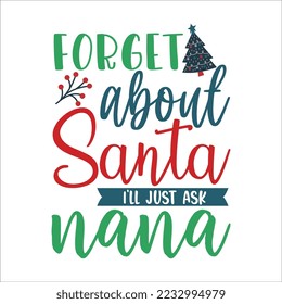 Funny Christmas Svg Quote Design