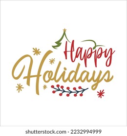 Funny Christmas Svg Quote Design