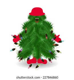 Funny Christmas tree