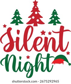Design de camiseta vetor de Natal engraçado 