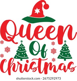 Diseño divertido de la camiseta del Vector de las Navidades 