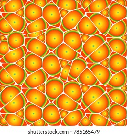 Funny circles colorful, sketch for your design